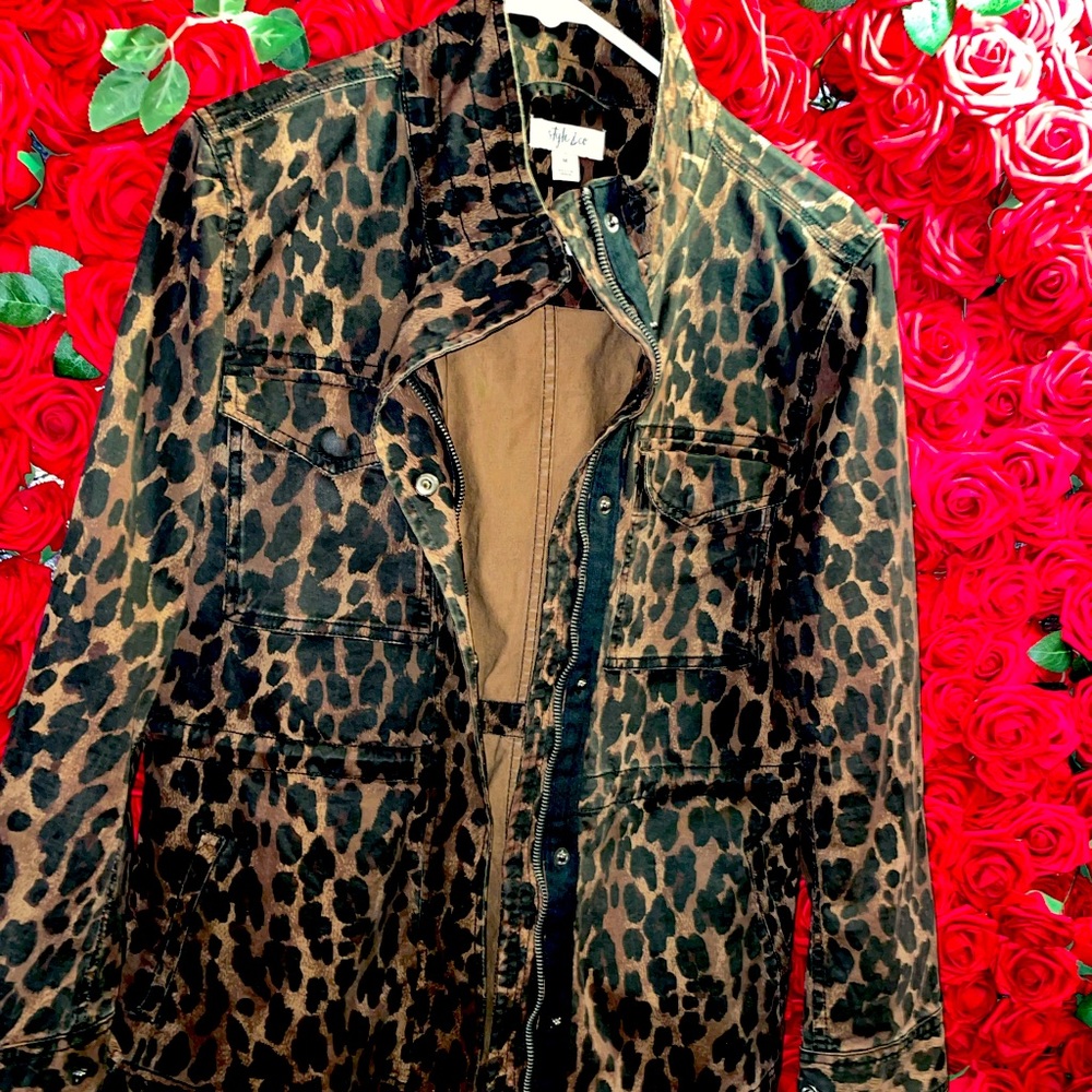 NORDSTROMS LEOPARD JACKET